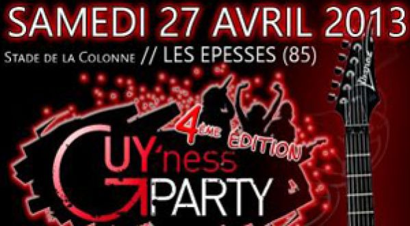 GUY’ NESS PARTY – Samedi 27 Avril !