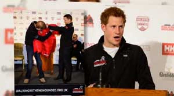 Le Prince Harry rejoint le South Pole Allied Challenge de Walking With The Wounded