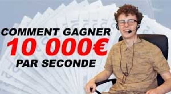 Comment gagner 10 000 euros par seconde sur Internet- Norman