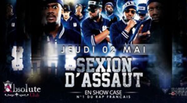 Sexion d’Assaut en Showcase à l’Absolut Club le 02 MAI 2013