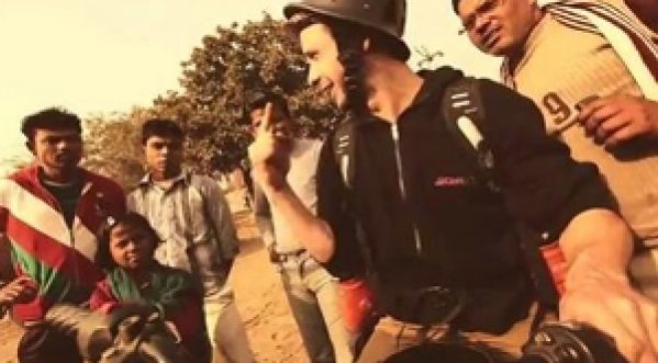Balade en roller en Inde