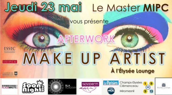 AfterWork Make Up Artist à L’Elysée Lounge