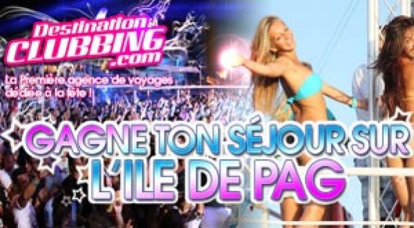 DestinationClubbing & Soonnight vous invitent à passer une semaine 100% clubbing à l’Ile de Pag en Croatie