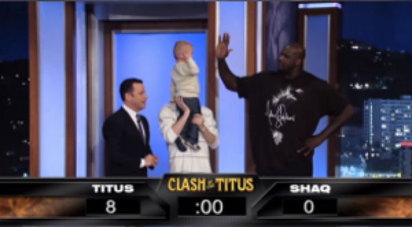 Titus, deux ans contre Shaquille O’ Neal pour un Battle de Shoot!