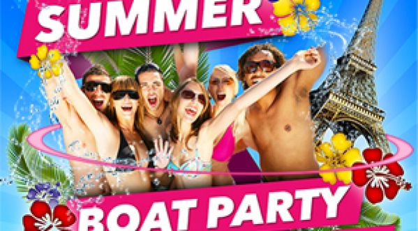 GAGNE TA TABLE POUR LA SUMMER BOAT PARTY AU CONCORDE ATLANTIQUE