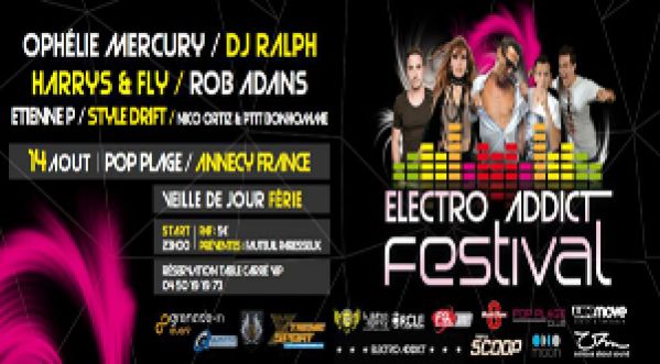 Gagne tes places pour l’Electro Addict festival