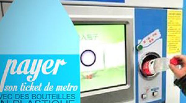 20 bouteilles = 1 ticket de métro