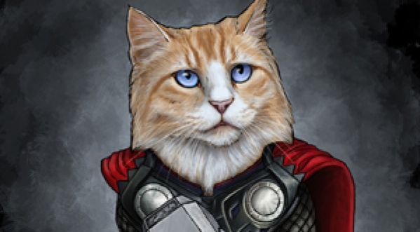 ET SI LES SUPER HÉROS MARVEL ÉTAIENT DES CHATS ?