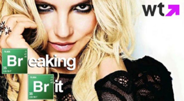 Work Bitch un mélange de Britney Spears et Jesse Pickman de Breaking Bad