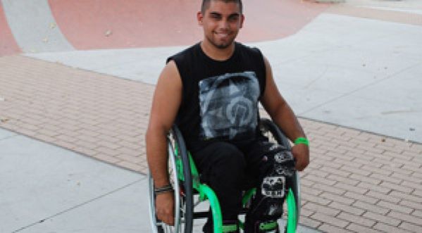 Même en fauteuil roulant on peut faire du freestyle !