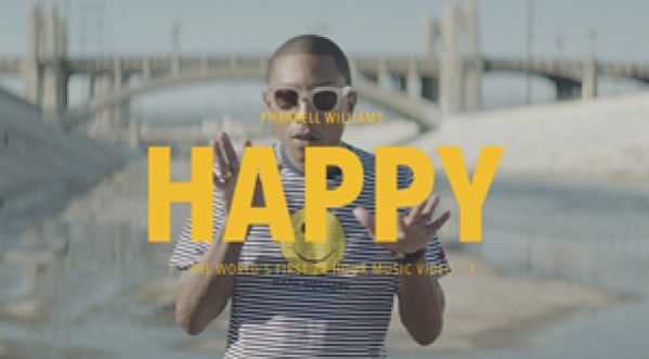 Le clip Happy de Pharell Williams repris par des parisiens !