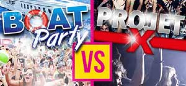 Boat Party VS Projet X au Concorde Atlantique samedi 21 decembre !