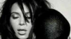K.West & K.Kardashian à moitié nus