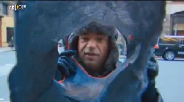 Vague de froid New-Yorkaise, un tee-shirt congelé en moins d’une minute !