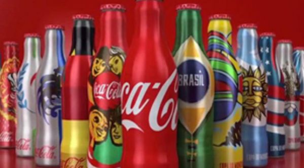 Coca Cola crée des bouteilles spéciales coupe du monde 2014 !