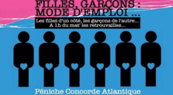 Gagne ta table pour la soirée Filles, Garcons: Mode d’emploi au Concorde sam. 1 fevrier !