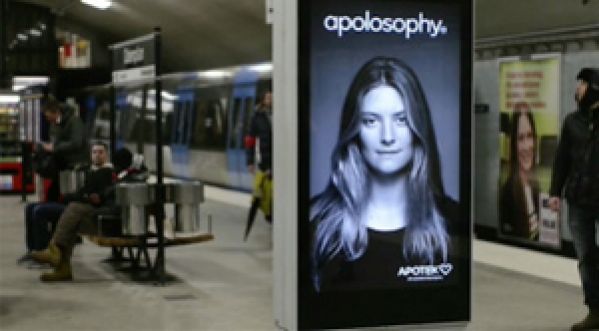 Une marque de cosmétique a une idée de génie pour sa campagne de pub !
