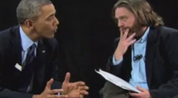 Obama interviewé par Zach Galifianakis.