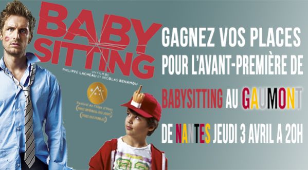 Gagnez vos places pour le film Baby Sitting jeudi 3 avril au Gaumont de Nantes