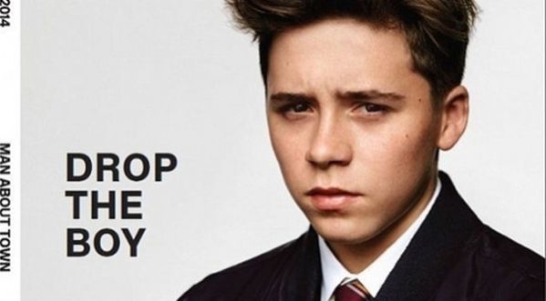 Le fils de Beckham fait ses débuts de mannequin