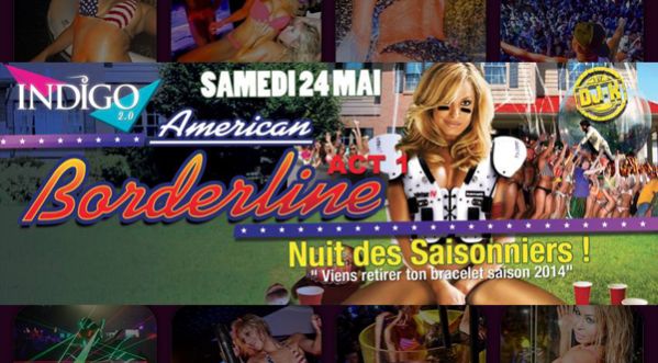 AMERICAN BORDERLINE by DJ K à L’Indigo de Collioure le 24 mai