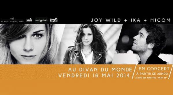 Nicom et Ika vous offrent une session acoustique exclusive avant leur concert @ Divan du Monde !