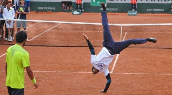 VIDEO : Le show de Gaël Monfils & Laurent Lokoli à Roland Garros