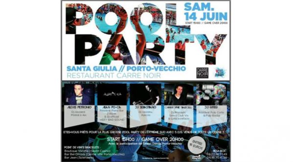 Pool-Party au Carré Noir by VERY BAD SOUND  le 14 Juin 2014