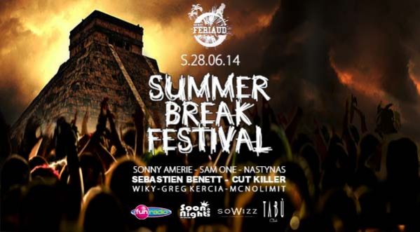 Summer Break Festival le samedi 28 juin en partenariat avec SoonNight !
