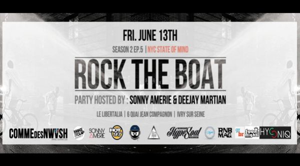 ROCK THE BOAT : New York débarque à Paris ce vendredi 13 Juin au Libertalia