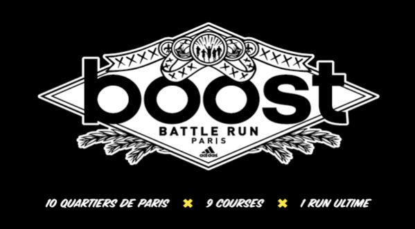 Adidas lance la Boost Battle Run!