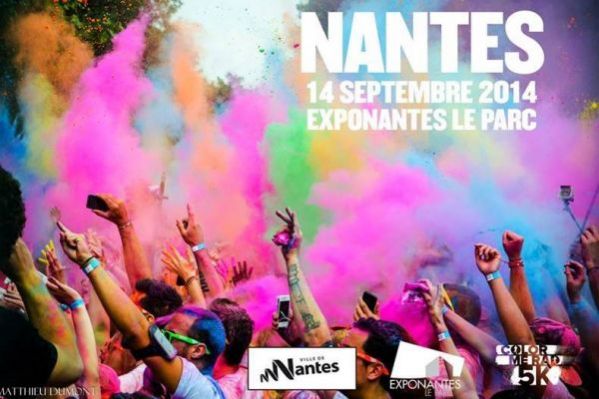 SoonNight, partenaire de la Color Me Rad Nantes dimanche 14 septembre