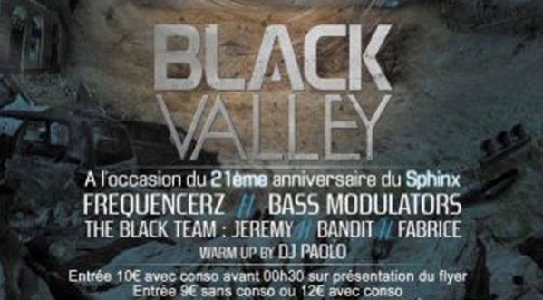 Black Valley le 30 Août (21ème anniversaire du Sphinx )