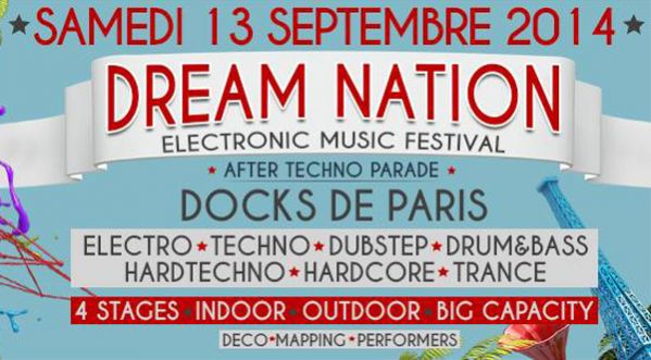Départs en car depuis ta ville pour le festival Dream Nation le Samedi 13 Septembre à Paris !