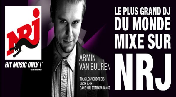 Armin Van Buuren le plus grand DJ du monde mixe sur NRJ