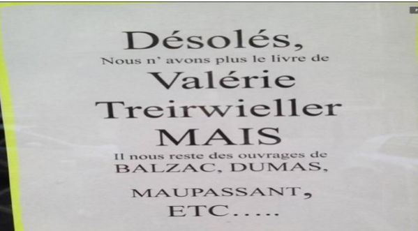 Les réponses des libraires face au livre de Valerie Trierweiler !