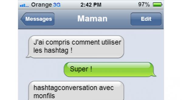 Les échanges de SMS les plus drôles entre parents et enfants !!