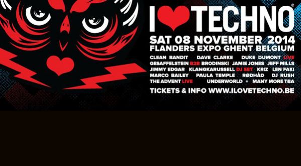 I Love Techno Belgique – Edition 2014