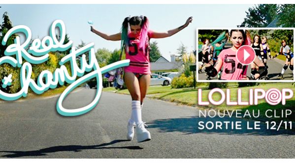 Découvrez la révélation du web : la chanteuse Real Chanty et son premier single  » Lollipop »