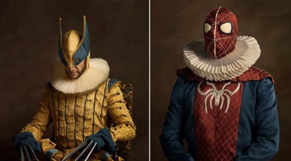La Pop-culture et les super-héros rencontrent la peinture flamande!