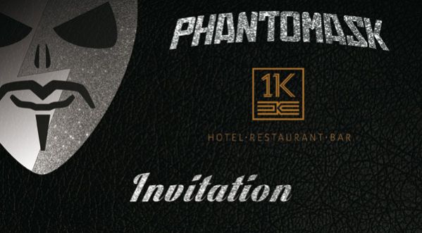 Phantomask samedi 29 Novembre au 1K