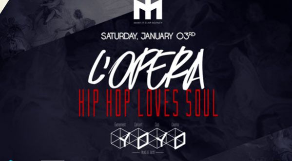 Gagne 2×2 Places pour la Hip Hop Loves Soul le 3 Janvier 2015 @ YoYo