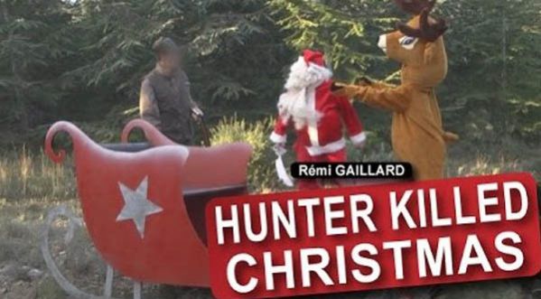 Vidéo : Un chasseur a tué Noël