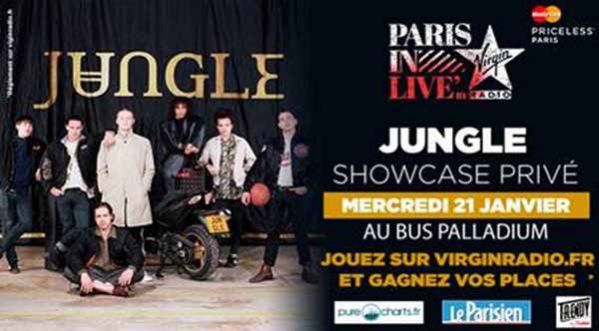 Jungle en Paris In Live le 21 janvier avec Virgin Radio