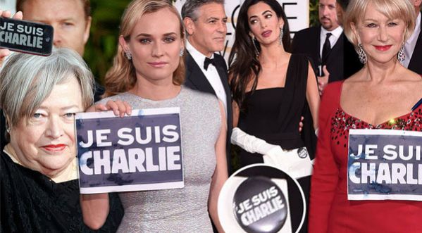 Golden Globes : Quand hollywood rend hommage à Charlie Hebdo