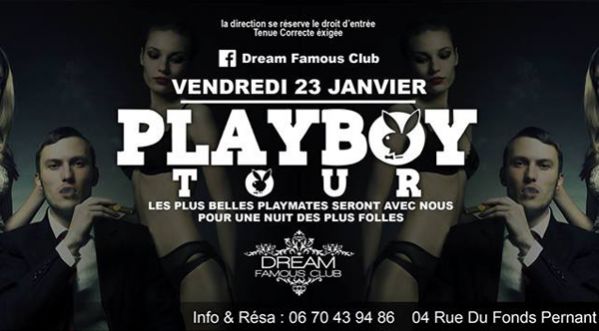 Play Boy Russian Tour au DREAM le Vendredi 23 Janvier