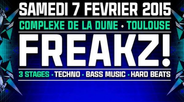 Gagne 5×2 places pour la tournée freakz! le 07.02 @la dune