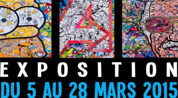 Exposition Mr Garcin: hommage aux icônes de la culture pop à la galerie Arludik