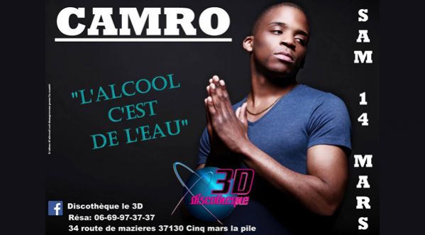 CAMRO au 3D discothèque le samedi 14 Mars