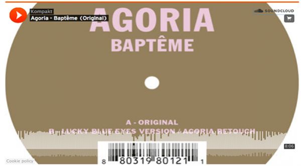 Agoria & son EP Baptême